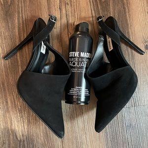 NWT Steve Madden suede heels! 🖤
